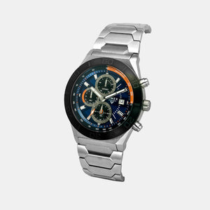 E Class Men Quartz Blue Dial Chronograph Stainless Steel Watch TWEG24900