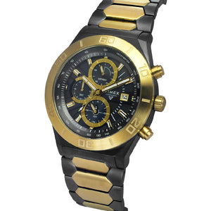 Timex E Class Men Grey Round Dial Analog Chronograph Watch 44mm TWEG24901