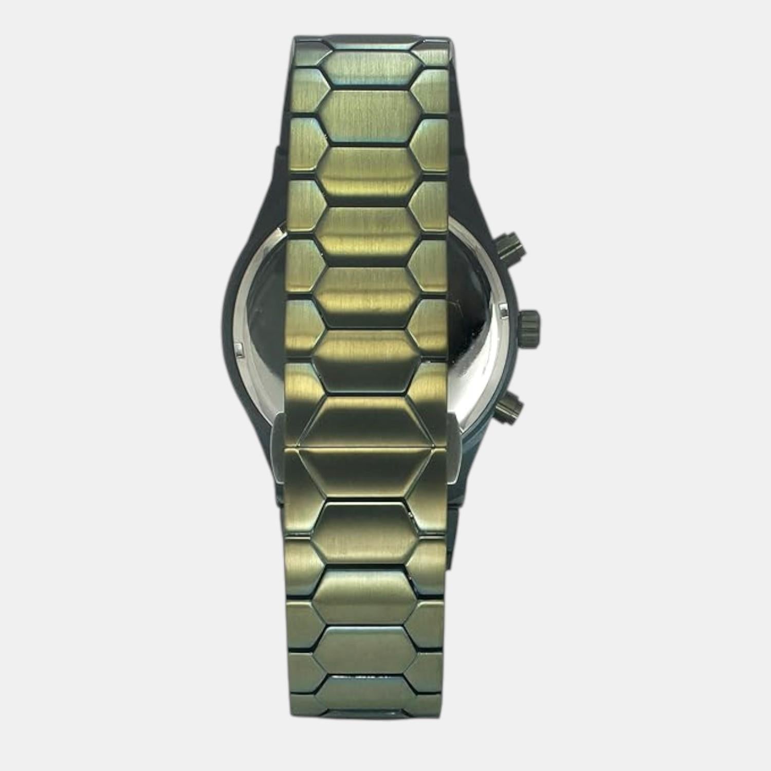 E Class Men Quartz Green Dial Chronograph Stainless Steel Watch TWEG24903