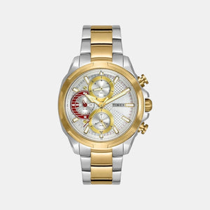 E Class Men Quartz Silver Dial Multi-Function Stainless Steel Watch TWEG25001