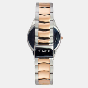 Fashion Men Quartz Blue Dial Analog Stainless Steel Watch TWEG25802