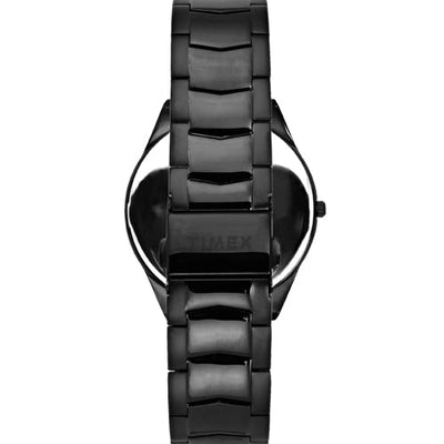 Timex Fashion Men Black Round Dial Analog Watch 41mm TWEG25803