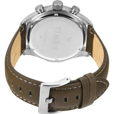 Timex Vector Men Beige Round Chronograph Dial Analog Watch 45mm TWEG26000
