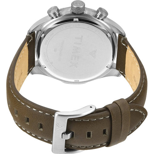 Timex Vector Men Beige Round Chronograph Dial Analog Watch 45mm TWEG26000