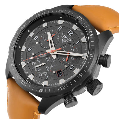 Timex Vector Grey Round Dial Analog Men's Watch  45mm TWEG26002