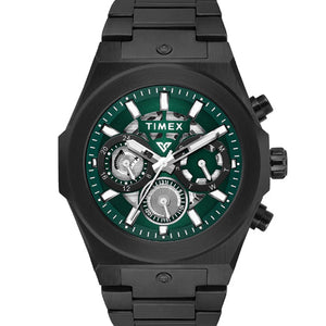 Timex Vector Men Green Round Dial Analog Watch 47.15mm TWEG26102