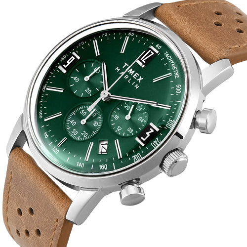 Timex Marlin Green Round Dial Analog Men's Watch  42mm TWEG26702