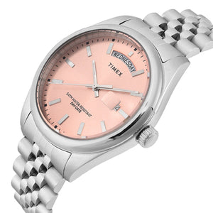 Timex Trend Pink Round Dial Analog Men's Watch 41mm TWEG27101