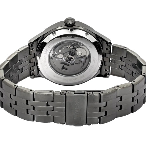 Timex Round Grey Dial Analog Automatic Men's Watch 44mm TWEG27601