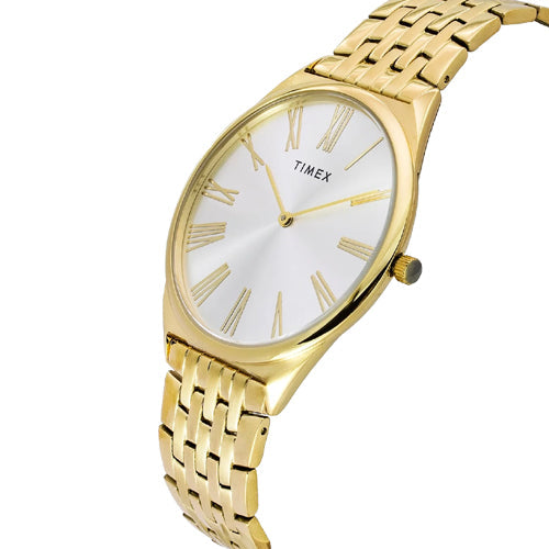 Timex Round Silver Dial Analog Men's Watch 40mm TWEG27902