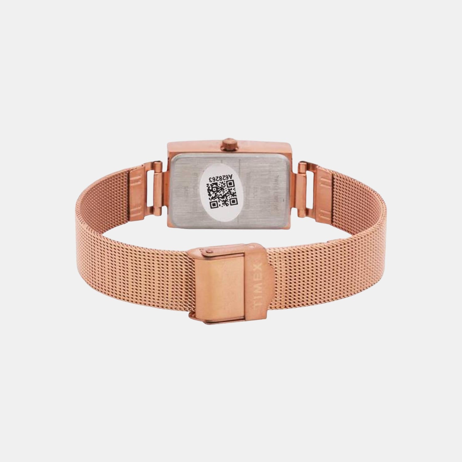 Fashion Women Quartz Rose Gold Dial Analog Stainless Steel Watch TWEL11309