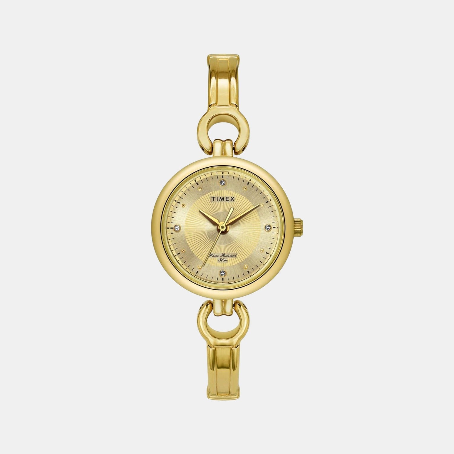 Classics Women Quartz Gold Dial Analog Stainless Steel Watch TWEL11423
