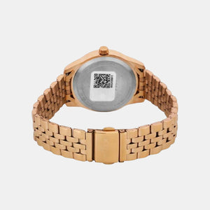 Fashion Women Quartz Green Dial Analog Stainless Steel Watch TWEL13108