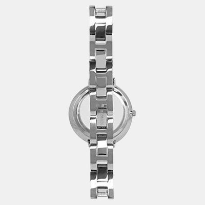Fria Women Quartz Blue Dial Analog Stainless Steel Watch TWEL13500