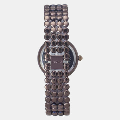 Fria Women Quartz Rose Gold Dial Analog Stainless Steel Watch TWEL13908