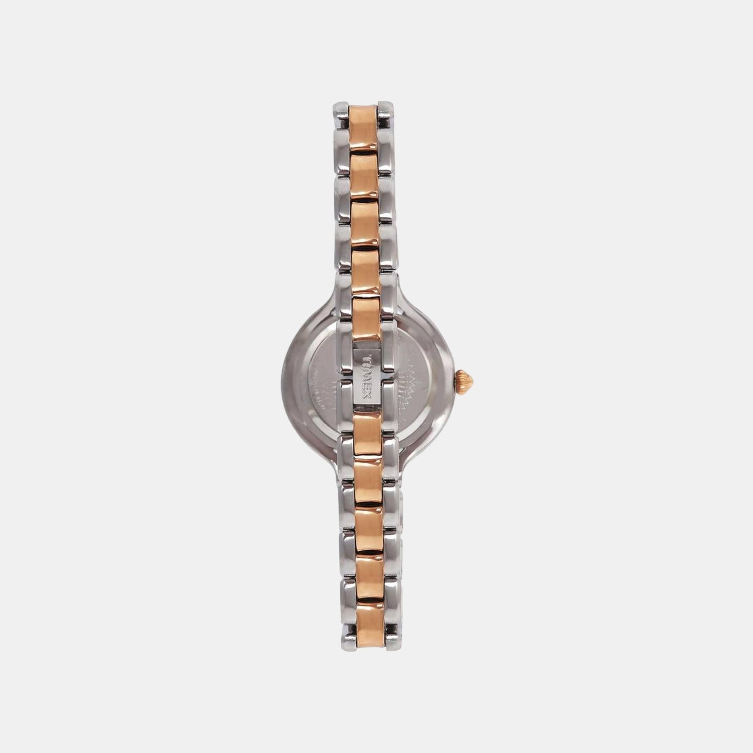 Fria Women Quartz Purple Dial Analog Stainless Steel Watch TWEL14004