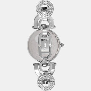 Fria Women Quartz Pink Dial Analog Stainless Steel Watch TWEL14100