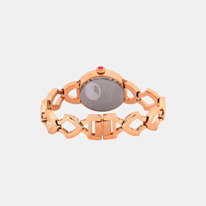 Fria Women Quartz Grey Dial Analog Stainless Steel Watch TWEL14204