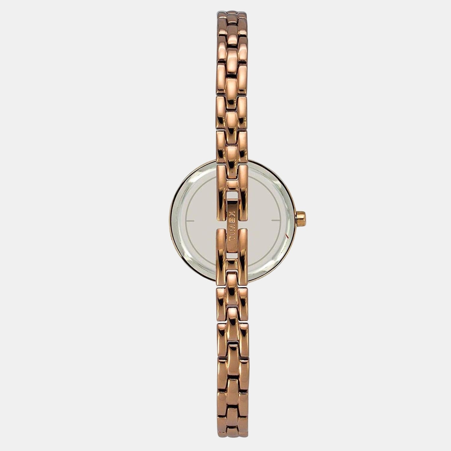 Fria Women Quartz Silver Dial Analog Brass Watch TWEL15100