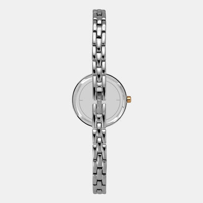 Fria Women Quartz Rose Gold Dial Analog Stainless Steel Watch TWEL15101