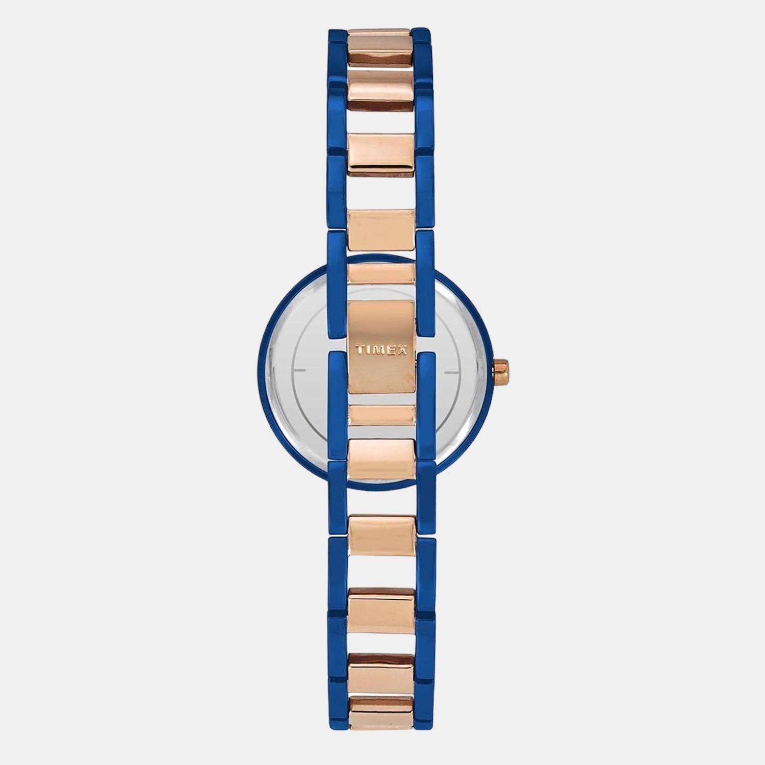 Fria Women Quartz Blue Dial Analog Stainless Steel Watch TWEL15303