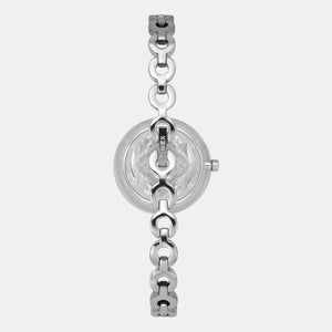 Fria Women Quartz Blue Dial Analog Stainless Steel Watch TWEL15400