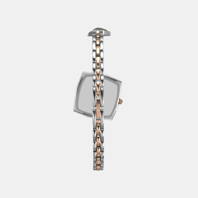 Fria Women Quartz Rose Gold Dial Analog Stainless Steel Watch TWEL16101