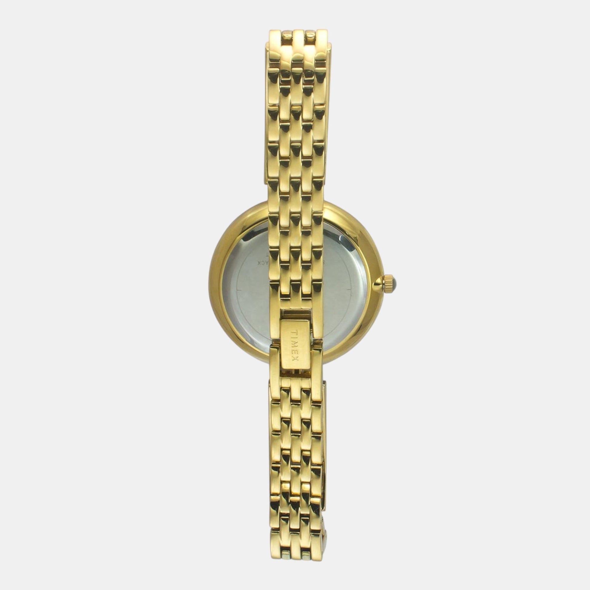 Fria Women Quartz Green Dial Analog Brass Watch TWEL16205