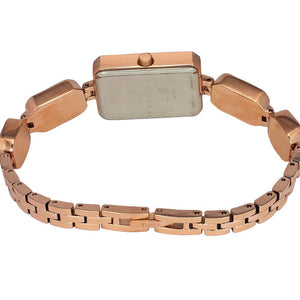 Timex Fria Women Burgundy Rectangular Analog Watch 21mm TWEL16903