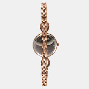Fria Women Quartz Mother Of Pearl Dial Analog Brass Watch TWEL18102