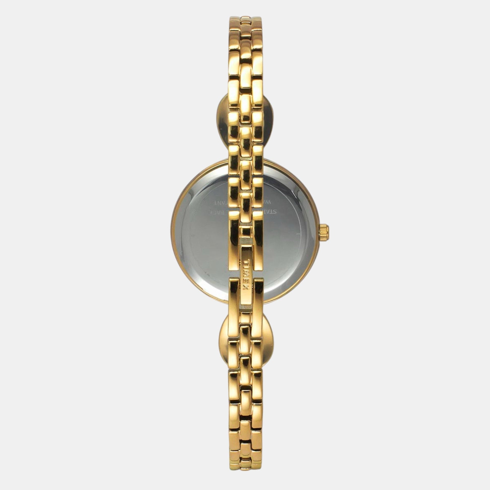 Fria Women Quartz Green Dial Analog Brass Watch TWEL18104