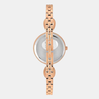 Fashion Women Quartz Blue Dial Analog Brass Watch TWEL18111