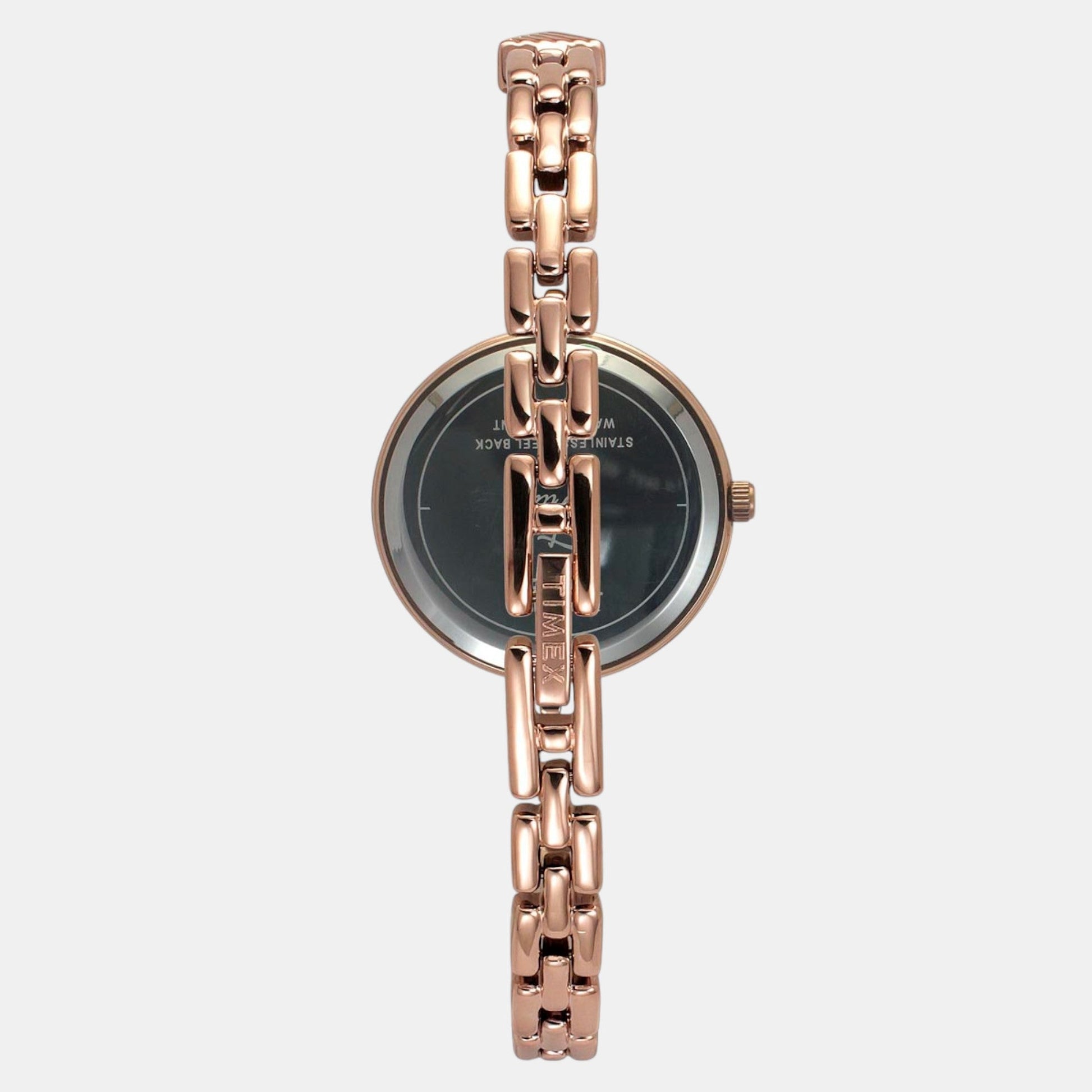Fria Women Quartz Burgundy Dial Analog Brass Watch TWEL18310
