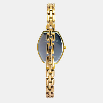 Fria Women Quartz Mother Of Pearl Dial Analog Brass Watch TWEL19701