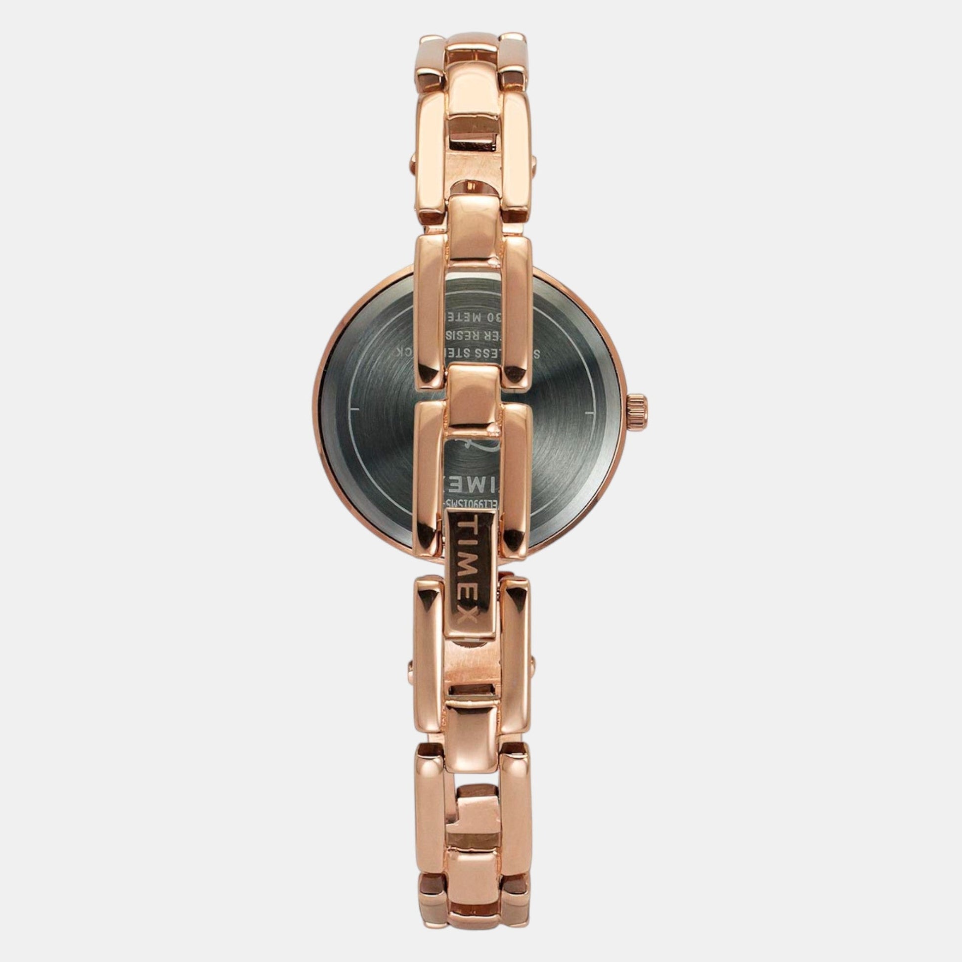 Fria Women Quartz Blue Dial Analog Brass Watch TWEL19901