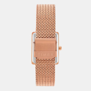 Fashion Women Quartz Mother Of Pearl Dial Analog Stainless Steel Watch TWEL20704