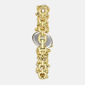 Fria Women Quartz Mother Of Pearl Dial Analog Brass Watch TWEL20901
