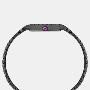 Fria Women Quartz Magenta Dial Analog Stainless Steel Watch TWEL77707