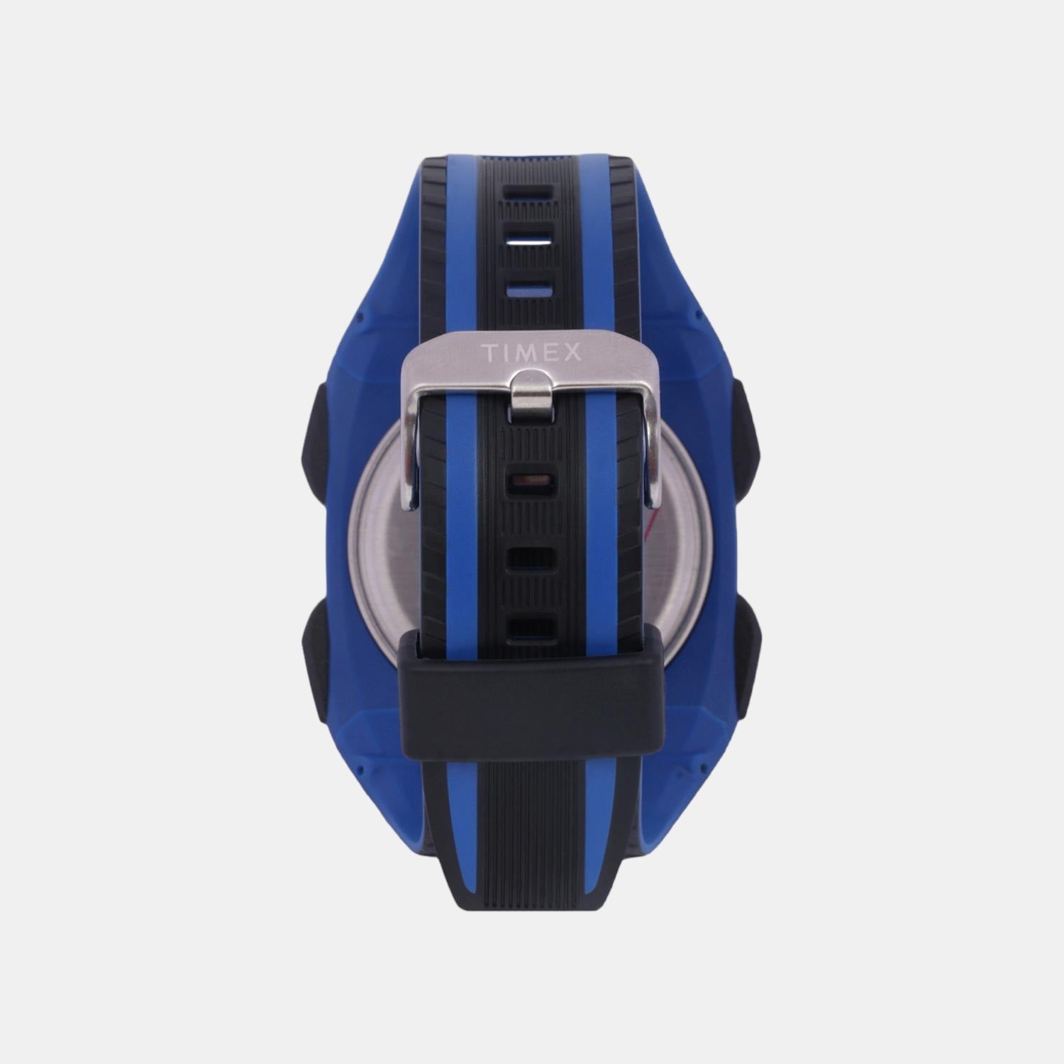 Fashion Men Quartz Black Dial Digital Resin Watch TWESK1002T
