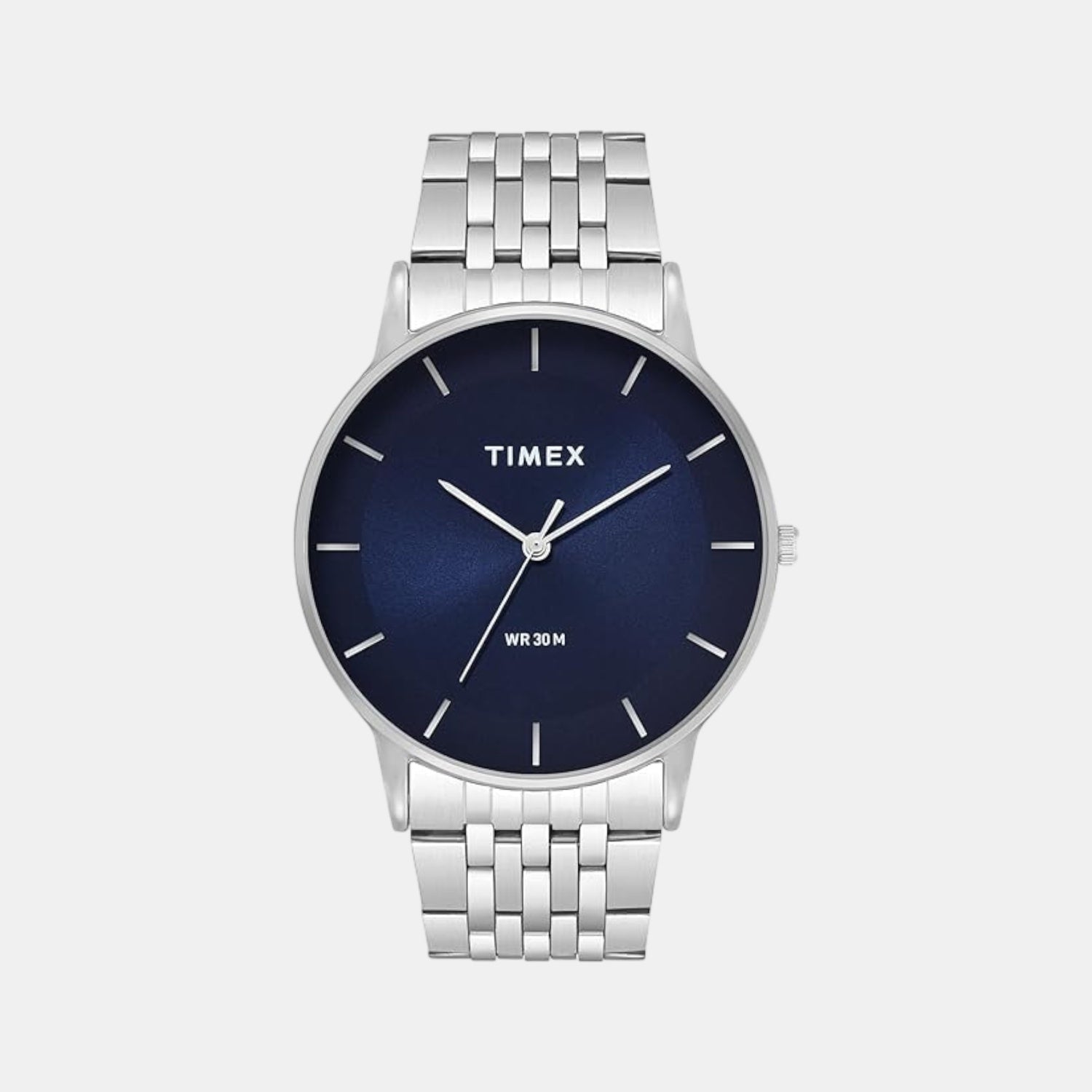 Classics Men Quartz Blue Dial Analog Stainless Steel Watch TWTG12001