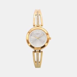 Classics Women Quartz Silver Dial Analog Stainless Steel Watch TWTL10301