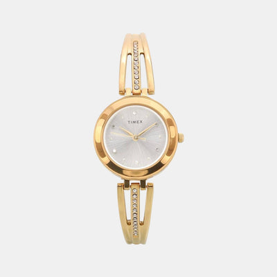 Classics Women Quartz Silver Dial Analog Stainless Steel Watch TWTL10301