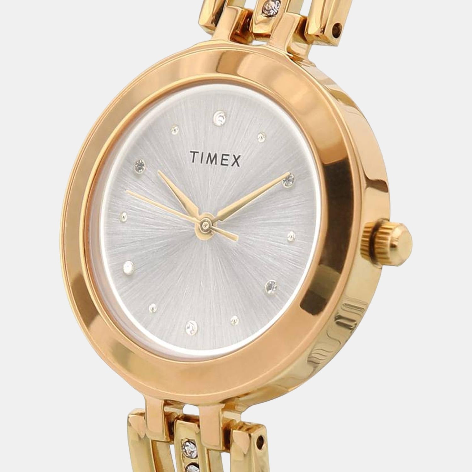 Classics Women Quartz Silver Dial Analog Stainless Steel Watch TWTL10301