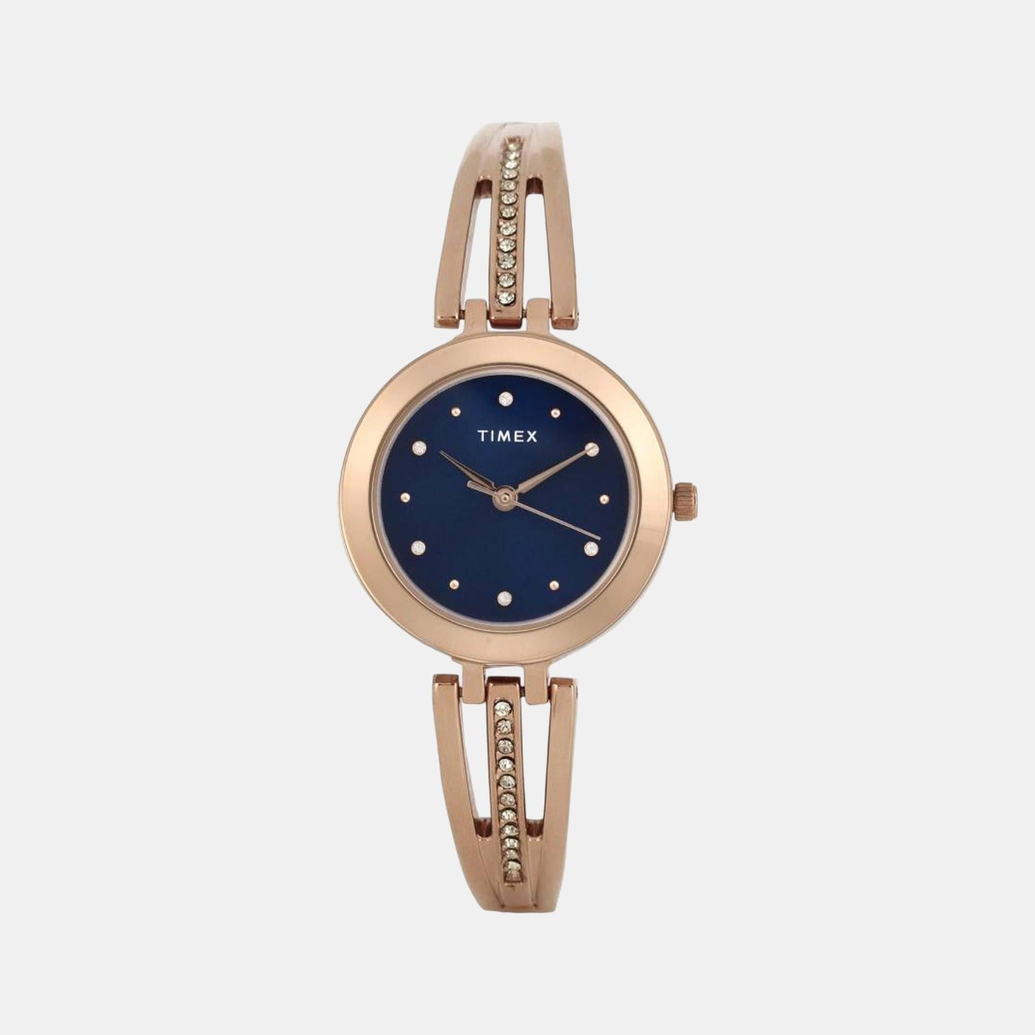 Classics Women Quartz Blue Dial Analog Stainless Steel Watch TWTL10302