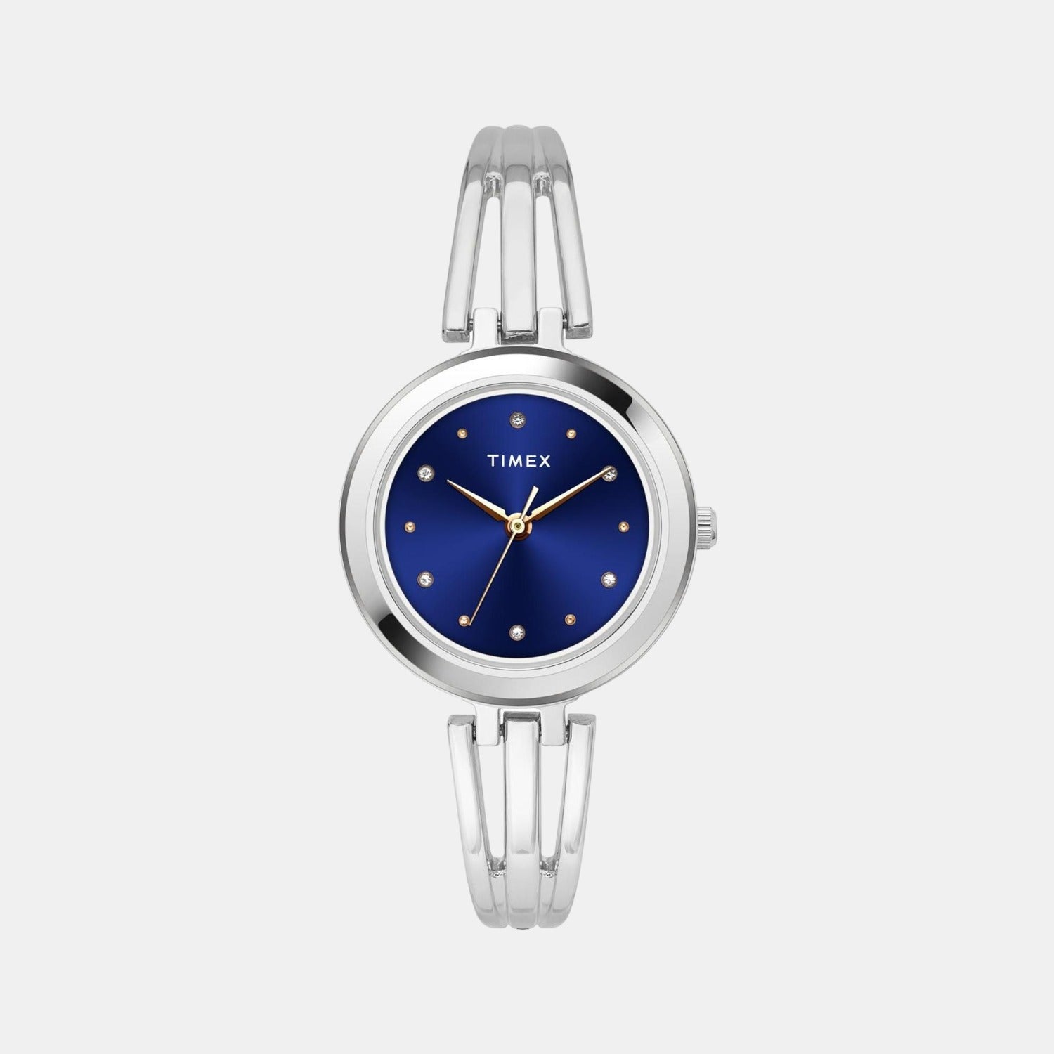 Classics Women Quartz Blue Dial Analog Stainless Steel Watch TWTL10303