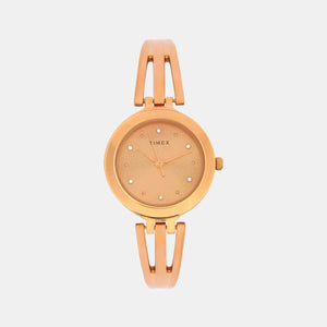 Classics Women Quartz Gold Dial Analog Stainless Steel Watch TWTL10304