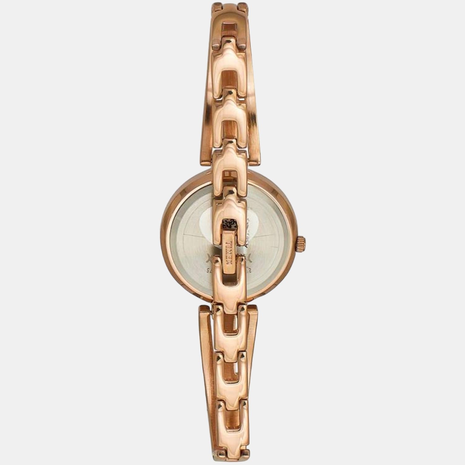 Classics Women Quartz Rose Gold Dial Analog Brass Watch TWTL10305
