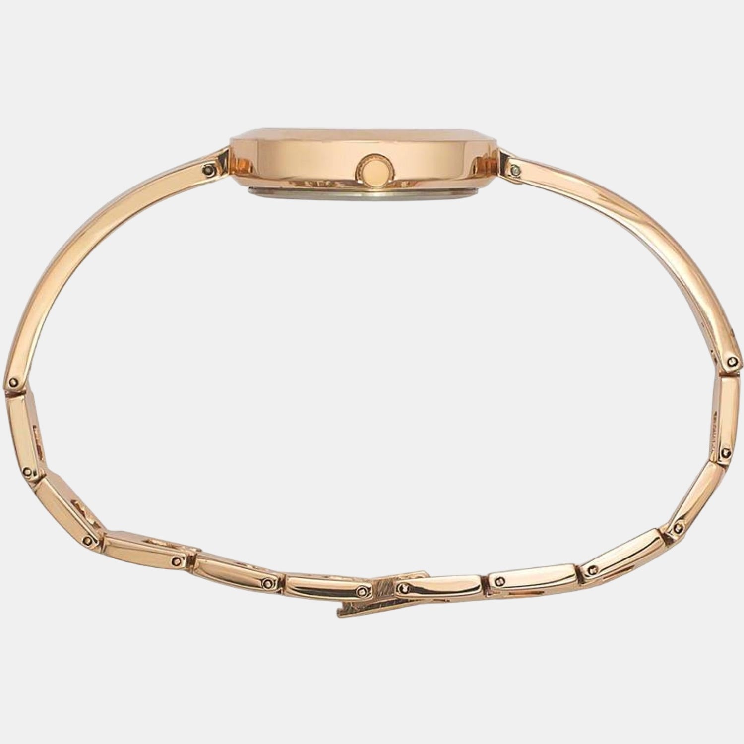 Classics Women Quartz Rose Gold Dial Analog Brass Watch TWTL10305