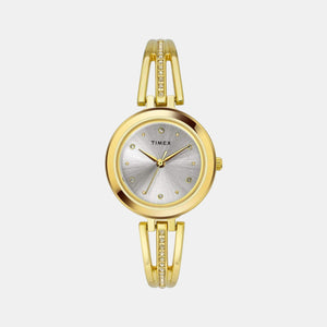 Classics Women Quartz Silver Dial Analog Stainless Steel Watch TWTL10308