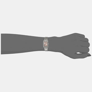 Classics Women Quartz Pink Dial Analog Stainless Steel Watch TWTL10601